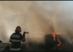 Incendiu puternic astăzi în Tulcea