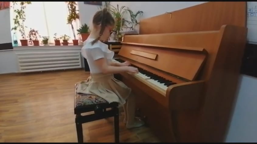 Pasiunea ei, pianul
