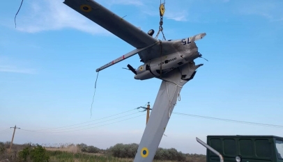 Dronă militară ucraineană găsită la Sulina