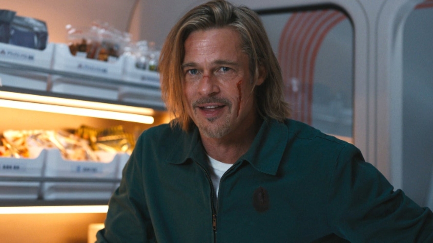 Brad Pitt, în „Trenul Asasinilor”, din 4 august