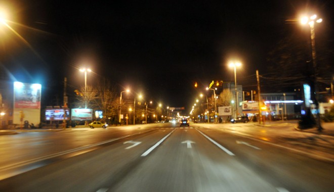 Primăria Constanța, economie la iluminatul stradal