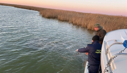 Delta Dunării: Braconaj piscicol într-o zonă strict protejată