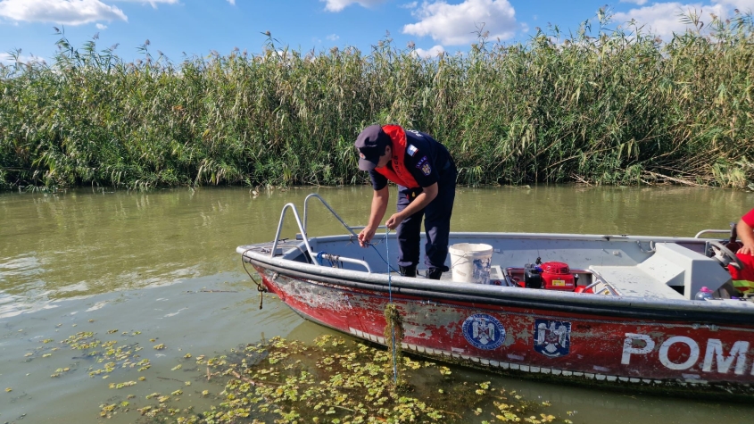 Delta Dunării: Au fost reluate căutările turistului german dispărut în urma accidentului naval
